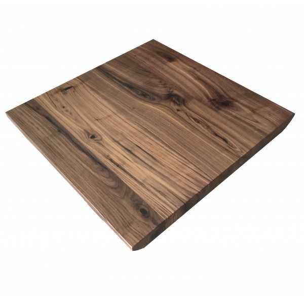 black walnut live edge commercial hospitality industrial vintage rustic restaurant table tops